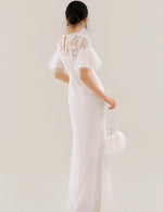Load image into Gallery viewer, Dieppe Lace Bustier Maxi Mermaid Gown