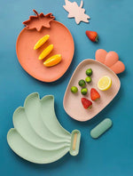 Load image into Gallery viewer, Carrot Plate + Storage Compartment