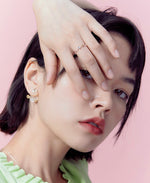 Load image into Gallery viewer, Rose Gold Multi - Diamante Ring