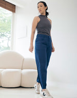 Load image into Gallery viewer, MK Tapered Pants - Navy