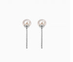 Load image into Gallery viewer, Classic Natural Pearl Stud Earrings