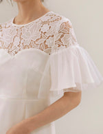 Load image into Gallery viewer, Dieppe Lace Bustier Maxi Mermaid Gown