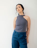 Load image into Gallery viewer, MK Tapered Pants - Navy