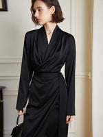 Load image into Gallery viewer, Jenni Wrap Tie Maxi Dress