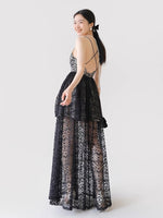 Load image into Gallery viewer, Rio Layered Lace Maxi Dress