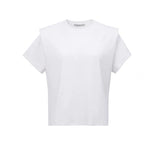 Load image into Gallery viewer, Hollie Boxy Muscle Tee - Snow