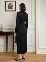 Load image into Gallery viewer, Jenni Wrap Tie Maxi Dress