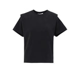 Load image into Gallery viewer, Hollie Boxy Muscle Tee - Blackout