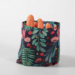 Load image into Gallery viewer, Organic Cotton Beeswax Wrap Storage Bag x3 - Flora Fun
