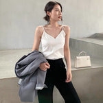 Load image into Gallery viewer, Bexley White V-Back Cami