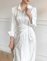 Load image into Gallery viewer, Arizona Wrap Shirt Dress