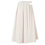 Load image into Gallery viewer, Luci Cutout A-line Midi Skirt