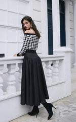 Load image into Gallery viewer, Natasha Tailored Maxi Skirt