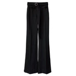 Load image into Gallery viewer, Parke Trumpet Trousers in Black