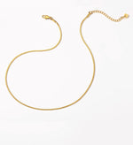 Load image into Gallery viewer, Classic Gold Snakechain Necklace