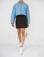 Load image into Gallery viewer, Sierra Faux Leather Skirt - Chocolate