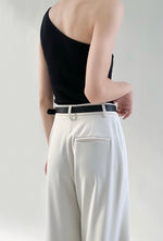 Load image into Gallery viewer, Light Knit Toga Top in Black