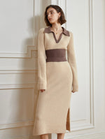 Load image into Gallery viewer, Simone Polo Knitted Top in Beige