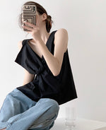 Load image into Gallery viewer, Meyer Origami Bow Top in Black