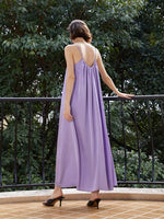 Load image into Gallery viewer, Melody Cami Maxi Tent Dress in Purple