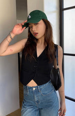 Load image into Gallery viewer, Tailored Classic Vest in Black