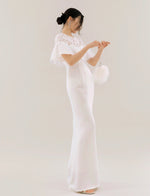 Load image into Gallery viewer, Dieppe Lace Bustier Maxi Mermaid Gown