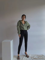 Load image into Gallery viewer, Classic Zip Up Hoodie - Green