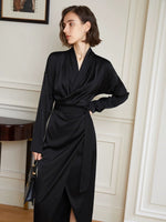 Load image into Gallery viewer, Jenni Wrap Tie Maxi Dress