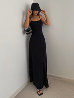 Load image into Gallery viewer, U Neck Cami Flare Maxi Dress [2 Colours]
