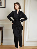 Load image into Gallery viewer, Jenni Wrap Tie Maxi Dress