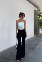 Load image into Gallery viewer, Mesh Bustier Tube Top in Blue