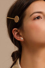 Load image into Gallery viewer, Classic Natural Pearl Stud Earrings