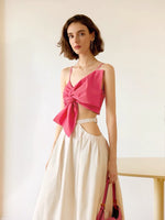 Load image into Gallery viewer, Luci Cutout A-line Midi Skirt