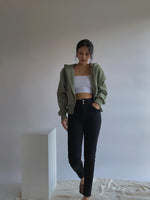 Load image into Gallery viewer, Classic Zip Up Hoodie - Green