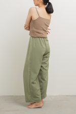 Load image into Gallery viewer, Knit Strap Cami Top in Brown