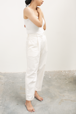 Load image into Gallery viewer, Knit Strap Camisole Top in White