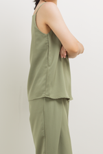 Load image into Gallery viewer, Reversible Camisole Top in Green