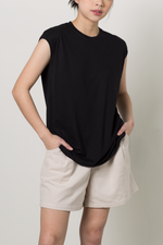 Load image into Gallery viewer, Bamboo Muscle Tee in Black