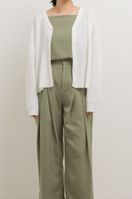 Load image into Gallery viewer, Knit Loose Button Cardigan in Off-White