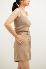 Load image into Gallery viewer, Semiwool Neat Shorts in Brown'
