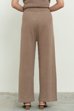 Load image into Gallery viewer, Knit Long Pants in Brown