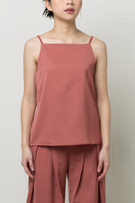 Load image into Gallery viewer, Reversible Camisole Top in Red