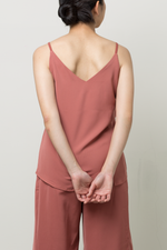 Load image into Gallery viewer, Reversible Camisole Top in Red