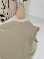 Load image into Gallery viewer, Sydney Gather Sleeveless Top in Khaki