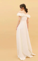 Load image into Gallery viewer, Tori Off Shoulder Bubble Maxi Dress

