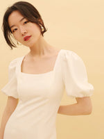 Load image into Gallery viewer, Nikita Blouson Midi Sheath Dress