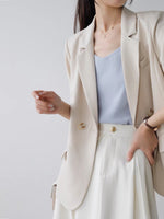 Load image into Gallery viewer, Criss Cross Back Camisole Top in Blue