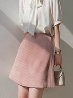 Load image into Gallery viewer, A Line Mini Skirt in Pink