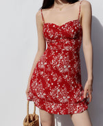 Load image into Gallery viewer, Cerese Floral Cami Mini Dress