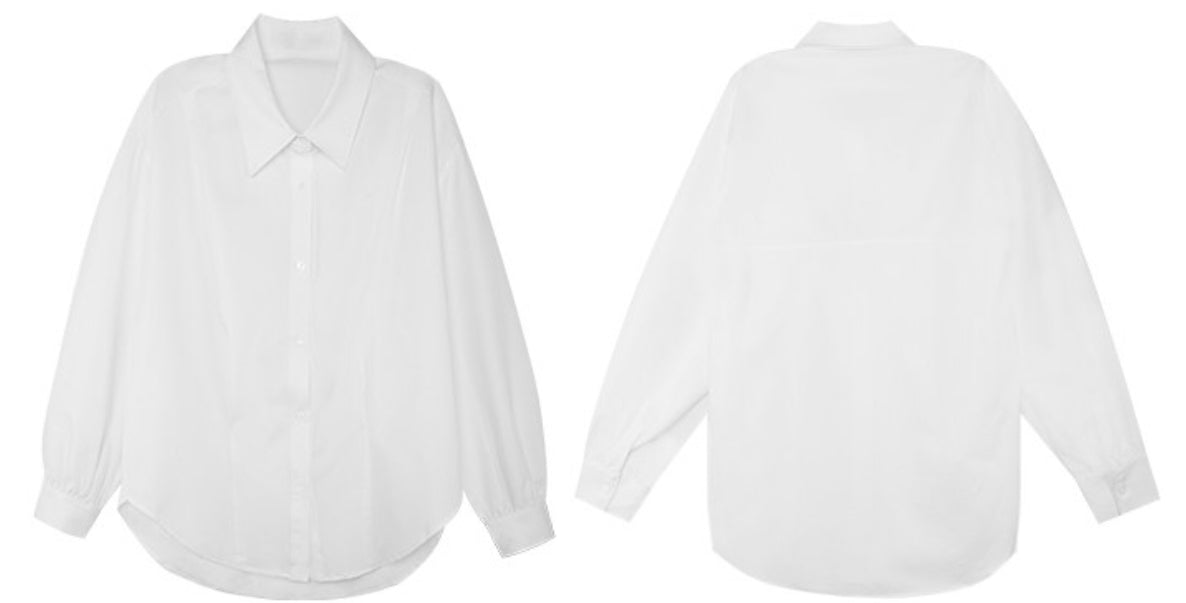 Capsule Oversized Dress Shirt in White